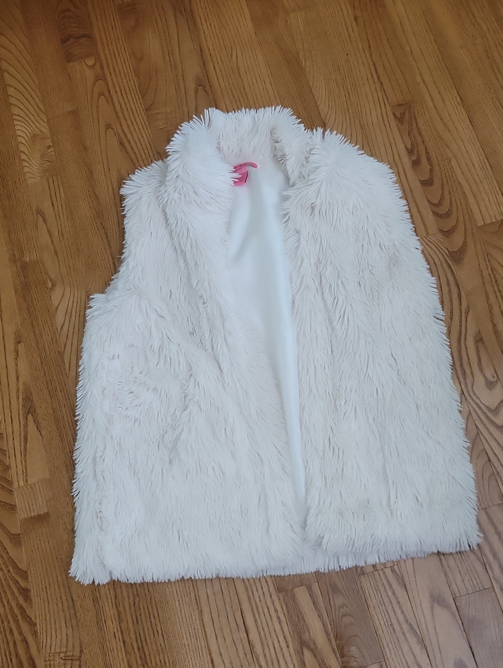 Betsy Johnson Ivory Faux Fur Vest - Cozy Layering Piece
